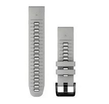 Garmin QuickFit 22 mm silikoninis laikrodžio dirželis, Mist Grey/Dark Green (010-13280-08)