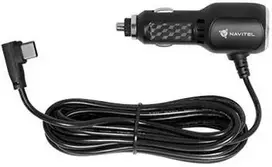 NAVITEL USB-C automobilinis kroviklis 18W PD QC 3.0 greitasis krovimas juodas