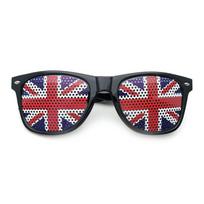 England France National Flag Pinhole Sunglasses For Summer Parties England
