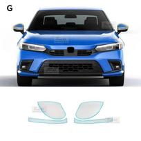 For Honda Civic Sedan -2024 Headlight Rearview TPU Paint Protection Film Anti-scratch Resistant Clear PPF Car Accessories Clear Rearview
