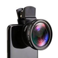 0.45x Wide-Angle & 15x Macro Lens for Mobile Phones sidabras