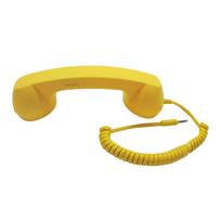 Daugiafunkcis Retro telefono ragelis Skambučio imtuvas Laidinės ausinės Telefono ragelis Kompiuteriai geltona