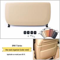 BMW 5/7 Series, GT, X5, X6 Seat Back Cover with Retractable Storage Pocket