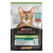 Purina Pro Plan Cat Pouch Adult Sterilised Maintenance vandenyno žuvis želėje 85 g | 15770 | 8445290969002