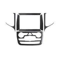 For 2014-2018 Jeep Grand Cherokee Carbon Fiber GPS Navigation Panel Trim Sticker