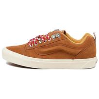Vans Knu Skool Comfortable Versatile Slip-Resistant Durable Low-Top Skate Shoes Women sneaker Brown VN0009QCLBR 36 brown