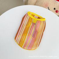 Vasarinis naminių gyvūnų šuo šunų drabužiai katės drabužiai liemenė nei meškiukas teddy tuščiaviduris kvėpuojantis pynimas nuo plaukų slinkimo tinklelis vėsus XS Reference 1-1.5 kg