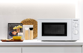 „Panasonic NN-K101WMEPG“ mikrobangų krosnelė su griliu, 20 l, balta [energijos klasė B]