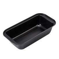 Baking Pan Non-stick Convenient Black Non-stick Carbon Steel Cake Loaf Baking Pan for Chocolate Brownies