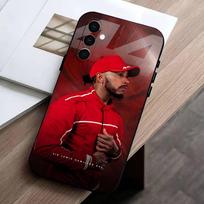 44 L-Lewis H-Hamilton  Phone Case Black Silicone Soft For Samsung Galaxy A73,A72,A71,A70,A53,A52,A51 Samsung a70 red
