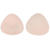 Silikoniniai liemenėlės įdėklai krūtų pagalvėlės Lipnūs Push-up Moterims Push Up liemenėlės puodelis Storesnis spenelių dangtelio pleistras Bikinio įdėklai maudymosi kostiumėliui One Size white