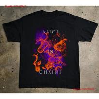 Alice In Chains Bacteria T shirt Cotton Black Size S 5XL vintage Washed Slightly fashion graphic Versatile streetwear Stretched S įvairiaspalvis