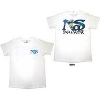 Nas Unisex T-Shirt: Still City Infill (Back Print) (X-Large) L