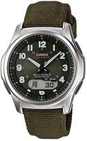 Bangų priėmimo saulės laikrodis [Casio] WVA-M630B-3AJF Vyriškas (Žalias) gray