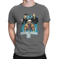 50 Cent Man TShirt Popular American Rap Singer Fashion T Shirt Original Streetwear New Trend XL tamsiai pilka spalva