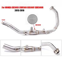 Exhaust Tail Pipe for Honda CB500X CB500F CBR500 CBR500R Type A gray