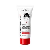 100ml Kojic Acid Skin Care Facial Wash Mild Oil Control Deep Moisturizing Cleansing and Nonirritating Face Cleanser Face Wash