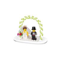 Lego minifigūrėlių vestuvių dovanėlių rinkinys ONE SIZE įvairiaspalvis