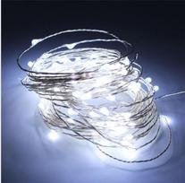 Kalėdiniai žibintai Led String Fairy Light režimai Kalėdų žibintai vestuvių vakarėliui Šventiniai žibintai 1M balta