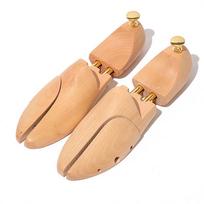 Adjustable Solid Beech Wood Shoe Stretcher - Anti-Crease & Anti-Deformation Shoe Tree