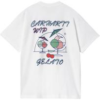 Carhartt WIP Loose Ice Cream Print Crew Neck Short Sleeve T-Shirt Men tops I033668-02-XX M