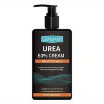 Pieno Rūgštis 60% Kremas ir Salicilo Rūgštis - Stipri Drėgmė Sausai, Grublėtai Odai - Gilus Įtrūkimų Atstatymas, Greitai Įsigeriantis Kremas 150ml black