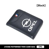 Carbon Fiber Car Driver License Cover Driving Documents Wallet For Opel Insignia Astra G J F K Vectra C H Corsa C B D Omega