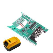 1 vnt. 18/20V Dcb183 Dcb206 Dcb203 Dcb200 Raktinė LED Li-Jonų Baterija BMS PCBA Įkrovimo Žemos Įtampos Apsaugos Grandinė Onesize