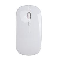 Belaidė įkraunama pelė nešiojamam kompiuteriui Plona mini belaidė belaidė pelė 2.4G pelė, skirta namams / biurui