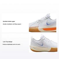 Nike GT Cut 3 GS Blueprint Pack Vaikams Skirti Sportbačiai Balti Kokoso Pieno Spalvos Su Guma Geltonos Spalvos HM0271-100 32 white