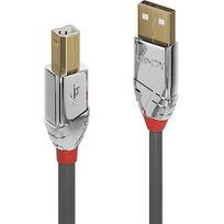 Lindy USB cable CROMO Line - USB-A / USB-B - 7.5 m 36645