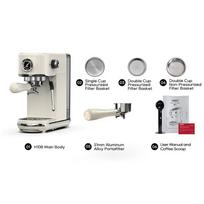 Naujas HiBREW H10B Espresso kavos aparatas, 20 barų išspaudimo slėgis, pusiau automatinis, reguliuojama temperatūra ir puodelio tūris smėlis