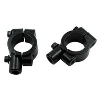 Motorcycle Handlebar Clamp Mirror Mount Base Bracket Holder Stand Multifunctional, Aluminum for Customized Viewing Angle 8MM juoda