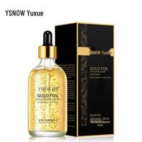24K Gold Foil Peptide Hydrating & Firming Facial Serum Ampoule black