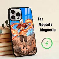 Avatar The Last Airbender  Phone Case For iPhone17,16,15,14,13,12,11 Plus,Pro Magnetic with Magsafe Wireless Charging iPhone16PRO blue