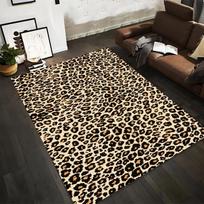 Leopard Print Area Rug Animal Pattern for Living Room Decor Suitable for use as an anti-slip for living room bedroom sofas 40x60cm( 15x23in )