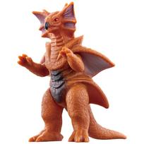 BANDAI Ultra Monster Series 222 Noiseler Soft Vinyl Figure, Ultraman Arc TV Series Kaiju brown