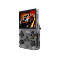 R36S Retro Handheld Video Game Console Linux System 128GB Game-Black