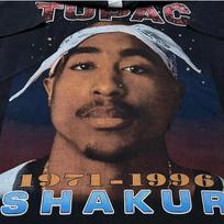 Vintage Tupac Shakur 2Pac Against All Odds Size L Single Stitch REPRINT Unisex T-Shirt S