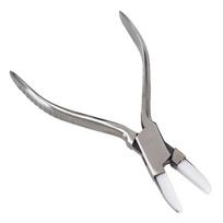 Half Round Nose Pad Pliers Silver Needle Nose Pliers Eyeglasses Pliers  for Glasses Adjusting