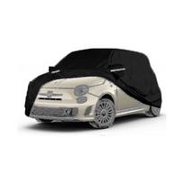 Waterproof Car Cover Compatible with Fiat 500/500c/500e/abarth 500 2007-2022, 4 Tw