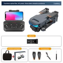 Drone 4K Profesional GPS 5KM Dual HD Quadcopter su kamera su 360 kliūčių išvengimo 5G WiFi VS XT9 Mini Drone RC Quadcopter Dark Grey 1 Battery