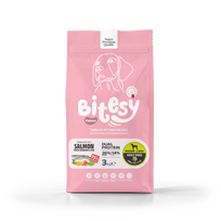 BITESY PLATINUM Dual Protein sausas maistas su lašiša ir dorada šunims,  3kg