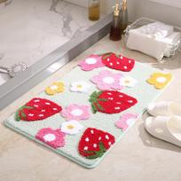 Aksominis Vonios Kašmyro Tirštinamas Kilimėlis Vonios Neslystantys Kilimai Praustuvėje Vonios Šoninis Grindų Kilimėlis Dušo kambario Kilimėlis Memory Foam 3D Pad 400mm*600mm
