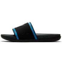 MLB x Nike OffCourt Šlepetės Miami Marlins Vyriški Sportbačiai Juodi Neptūno Mėlyni Čilės Raudoni DH6984-001 44
