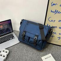 2023 Trendy Men's Oxford Commuting Crossbody Messenger Bag - Large Capacity, Casual Shoulder Bag Single Bag pilka spalva