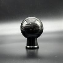 New Real Carbon Fiber 6 Speed Gear Shift Knob For Mitsubishi Lancer Lancer EX Gear Ball Head no gear number