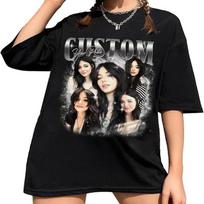 Create Distinctive Bootleg Shirts with Personalized Rap Tee Elements, Vintage Photos, and Your Own Text on Black Graphic Tees S juoda