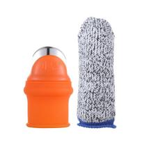 Picking Tool Garden Supplies Bean Picker Cut-resistant Finger Sleeve Finger Guards Thumb Cutter M