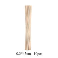 10/20/50pcs Natural DIY Wood Stickes Handmade Extra Thick Rattan Aromatherapy Diffuser Refill Sticks Woodworking Rattan Stick